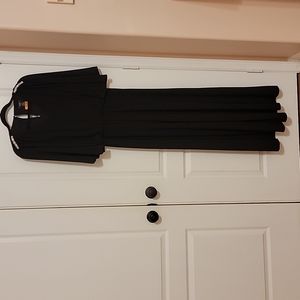 MSK black embellished jumpsuit, sz M